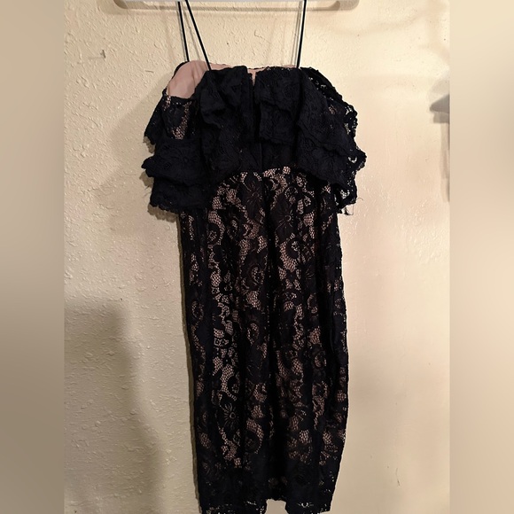 Black Lace Dress - Picture 2 of 2